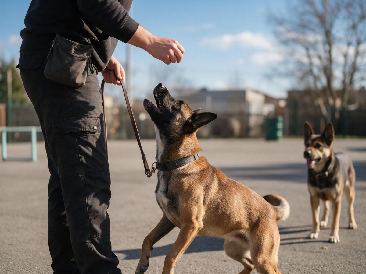 dog training project in Thaynes Canyon, Park City